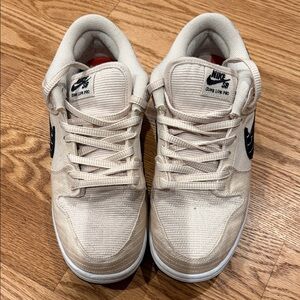 Albino and Preto x Nike SB Dunk Low Pro in Light Cream